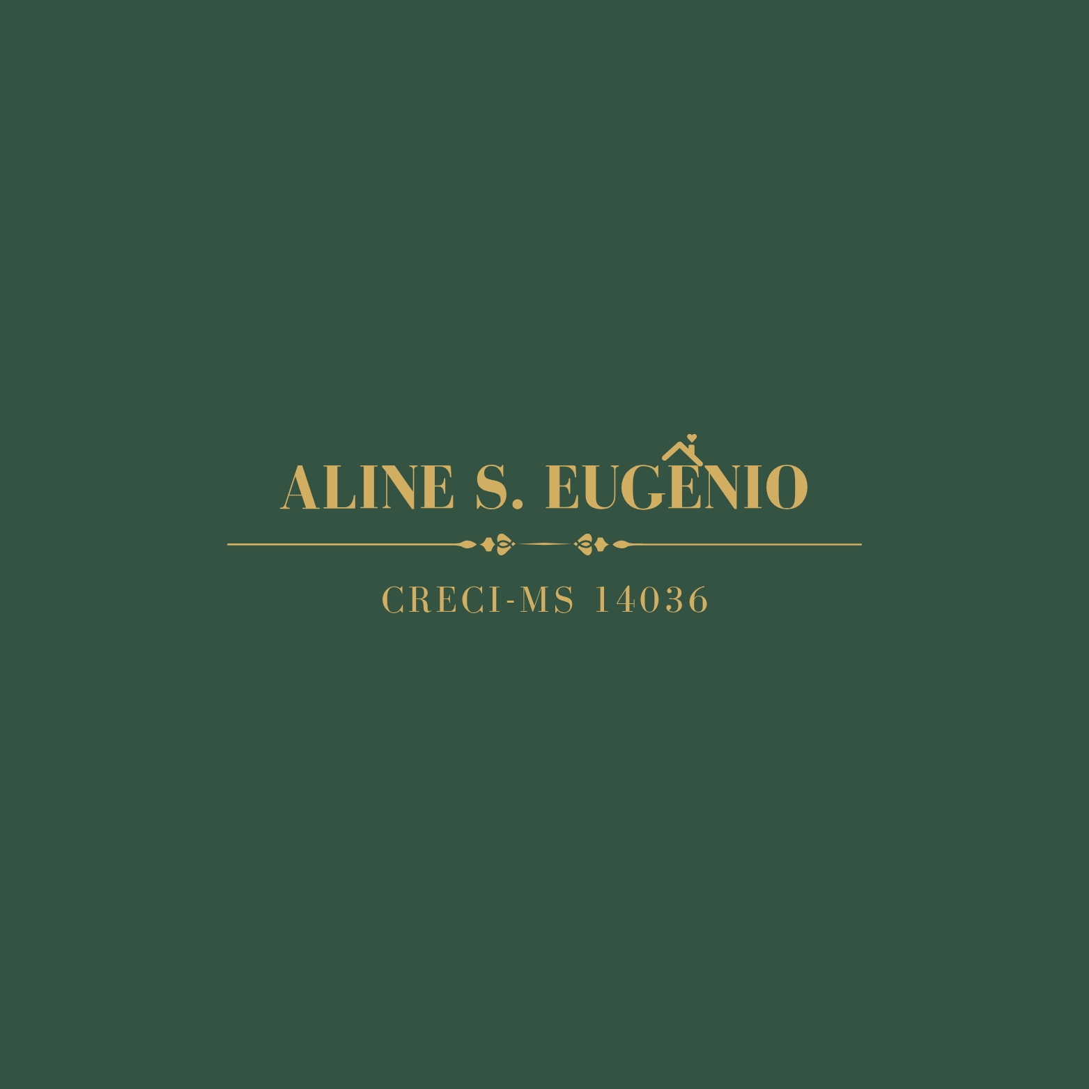 Logo Aline S. Eugênio - CRECI-MS 14036